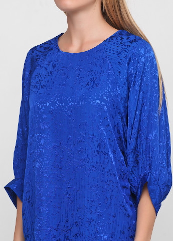 Синяя демисезонная блуза Soaked