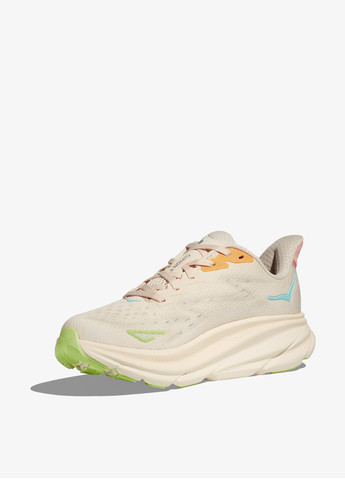 Кроссовки HOKA CLIFTON 9 W бежевые демисезоны (329058320)