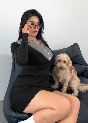 Лонгслів SHEIN (332312809)