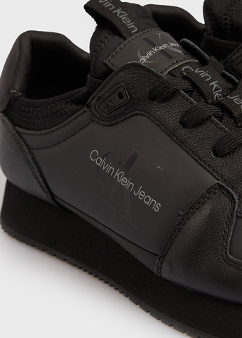 Черные демисезонные кроссовки Calvin Klein Jeans
