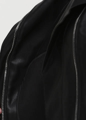 Черная демисезонная куртка Morgan