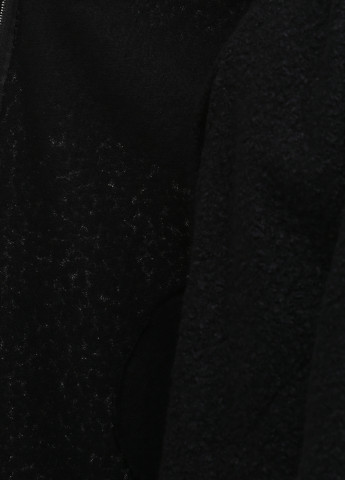 Черное демисезонное Пальто оверсайз Made in Italy