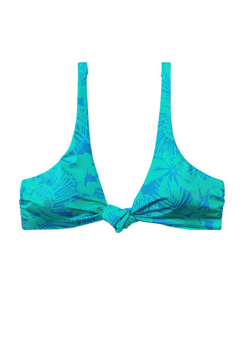 Бирюзовый летний купальник (лиф, трусики) раздельный Victoria's Secret