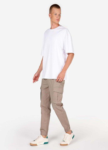 Бежевые кэжуал демисезонные джоггеры, карго брюки Colin's