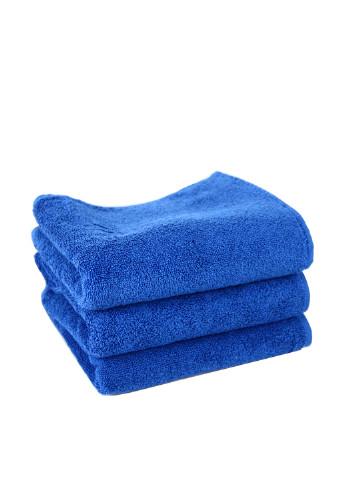 Maisonette полотенце, 34х80 см однотонный синий производство - Турция