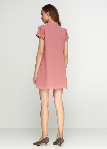 Бледно-розовое кэжуал платье Kocca однотонное