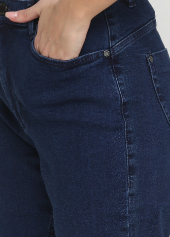 Темно-синие демисезонные прямые джинсы Merrytime