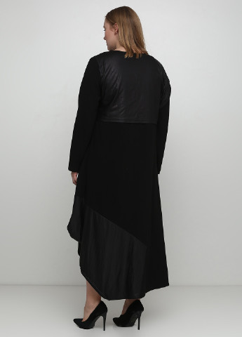 Черное кэжуал платье Lamarkine