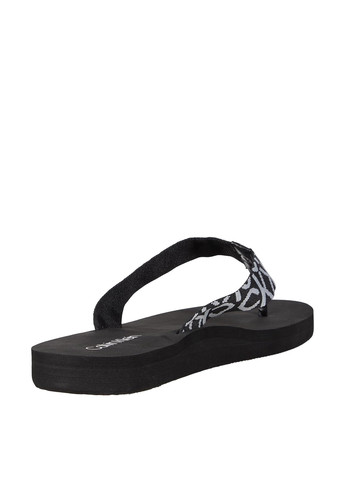 Черные кэжуал, пляжные вьетнамки Calvin Klein