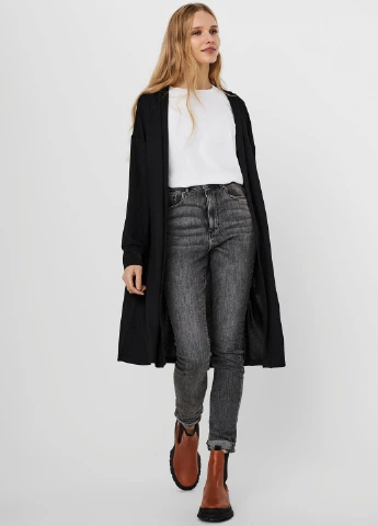 Черный демисезонный кардиган Vero Moda