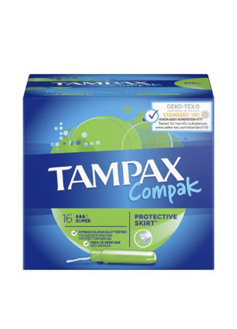 Тампоны Compak Super Duo, (16 шт.) Tampax (151220314)