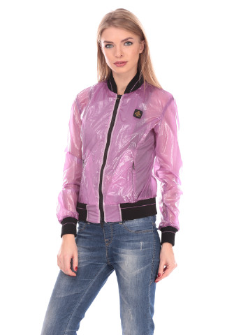 Рожева демісезонна куртка Rebrigiwear
