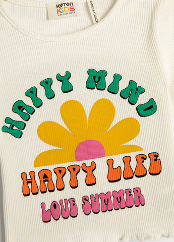 Молочна літня футболка KOTON