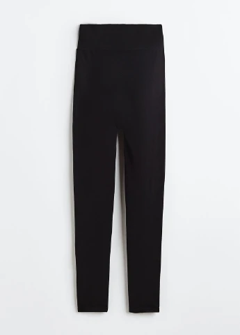 Черные демисезонные леггинсы для беременных H&M
