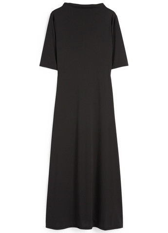 Черное кэжуал платье C&A однотонное