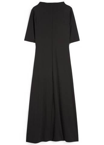 Черное кэжуал платье C&A однотонное