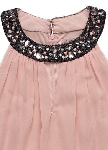 Светло-розовое кэжуал, коктейльное платье Anna Field однотонное