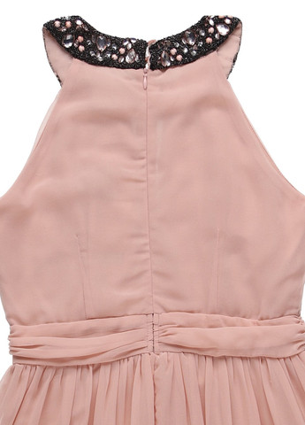 Светло-розовое кэжуал, коктейльное платье Anna Field однотонное