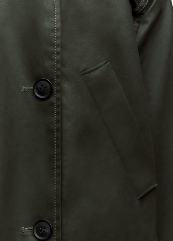 Зеленая демисезонная куртка Zara