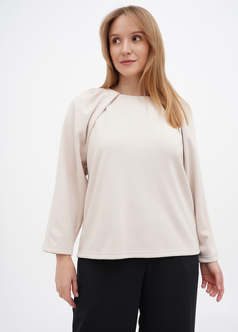 Бежевая блуза SHEIN