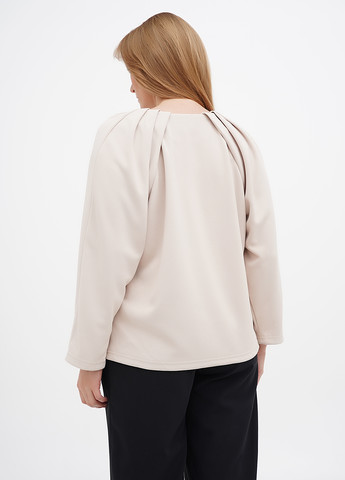 Бежевая блуза SHEIN