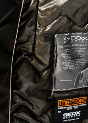 Коричневая зимняя куртка Geox