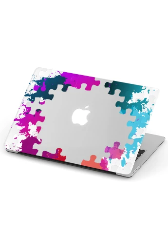 Чохол пластиковий для Apple MacBook Pro 13 A1278 Пазл (Puzzle) (6347-1900) MobiPrint (218528714)