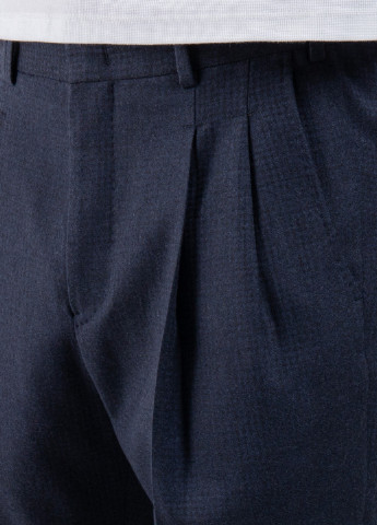 Темно-сині вовняні штани Emporio Armani (238364711)
