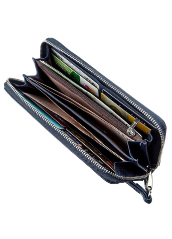 Женский кожаный кошелек-клатч 9х18,5 см st leather (229460135)