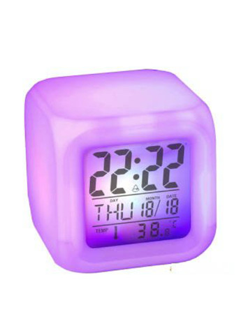 Часы Квадратик с термометром, 10х10 см UFT (29061875)