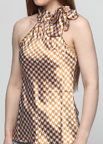 Світло-коричнева літня блуза Renais
