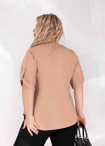 Бежевая блуза Demma