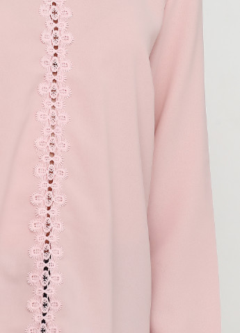 Светло-розовая демисезонная блуза M & G