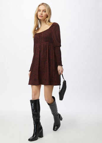 Червона кежуал сукня бебі долл Miss Selfridge з абстрактним візерунком