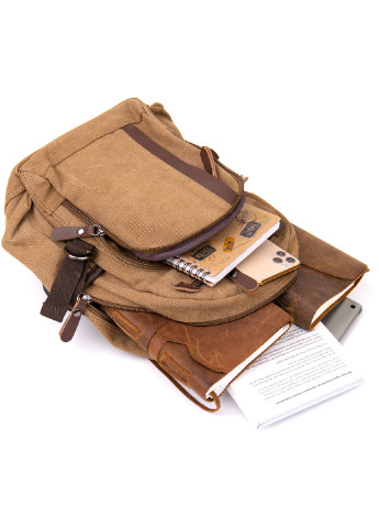 Текстильний рюкзак 25х33х10 см Vintage (242188239)