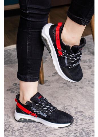 Женские кроссовки Ninja 1570 23 Черный Fashion чёрные демисезоны (253195281)