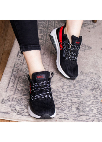 Женские кроссовки Ninja 1570 23 Черный Fashion чёрные демисезоны (253195281)