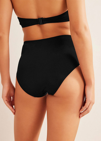 Черные купальные трусики однотонные Boden