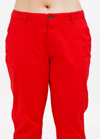 Красные кэжуал демисезонные чиносы брюки S.Oliver