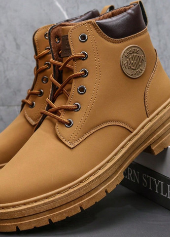 Песочные осенние ботильоны тимберленды SHEIN