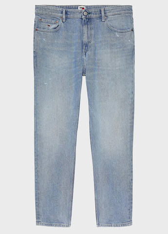 Голубые демисезонные прямые джинсы Tommy Jeans