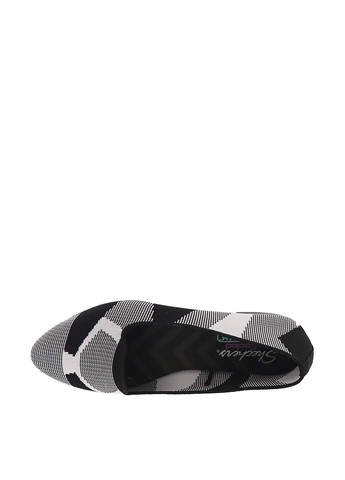 Skechers Туфли черно-белый з текстиль, сша — лето (370300220)