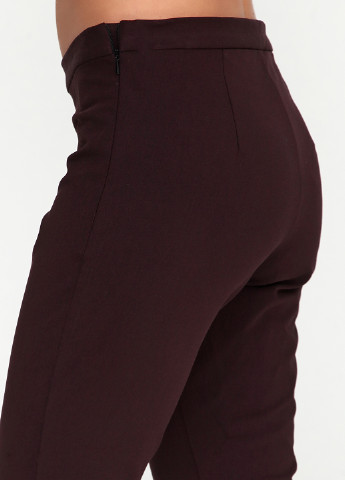 Темно-коричневые кэжуал демисезонные зауженные брюки Banana Republic