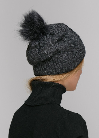 Зимова жіноча тепла шапка на флісовій підкладці 550547 Merlini (249643179)