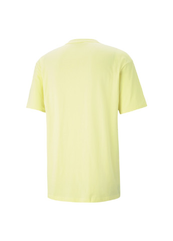 Жовта футболка rad/cal men's tee Puma