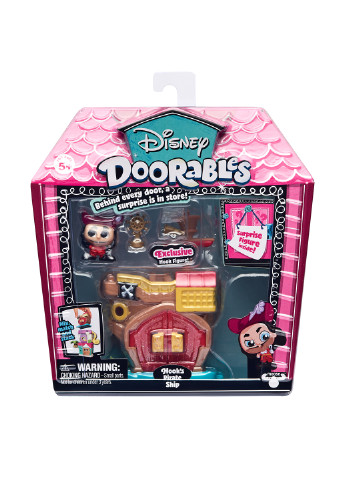 Игровой набор - питер пэн (2 героя, домик, аксессуар) Disney Doorables (126584444)