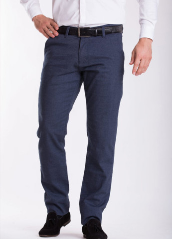 Индиго кэжуал демисезонные прямые брюки Trend Collection