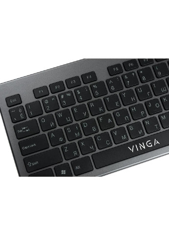 Клавиатура Vinga kb735 black-grey (253468481)