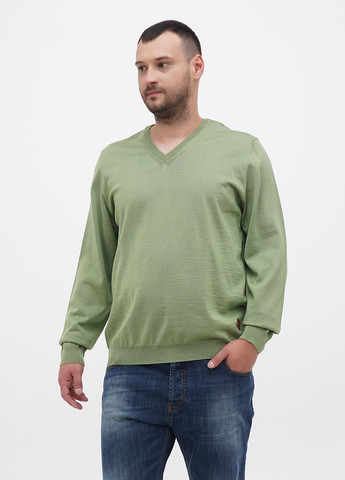 Фисташковый демисезонный свитер пуловер Liu Jo