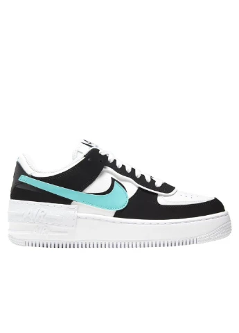 Кроссовки CZ7929-100 Nike Wmns Air Force 1 Shadow White Black чёрно-белые демисезоны (317231453)